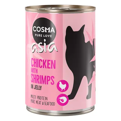 Cosma Asia in Jelly 6 x 400g - Chicken with Shrimps