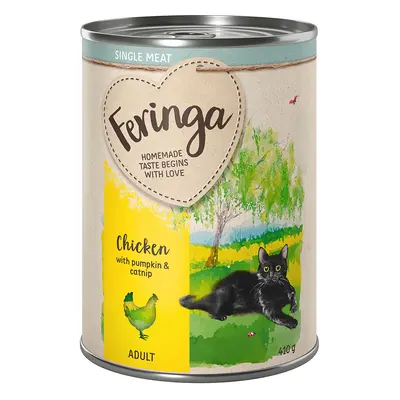 Feringa Single Meat Menu 6 x 410g - Chicken with Pumpkin & Catnip