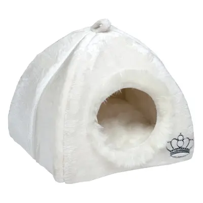 Royal Pet Den - White - 45 x 45 x 45 cm (L x W x H)