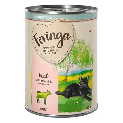 Feringa Single Meat Menu Saver Pack 12 x 410g - Veal with Broccoli & Dandelion