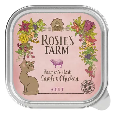 Rosie's Farm Adult Farmer's Hash with Lamb & Chicken - Saver Pack: 48 x 100g (trays)