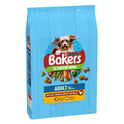 Bakers Adult with Tasty Chicken & Country Vegetables - 3kg