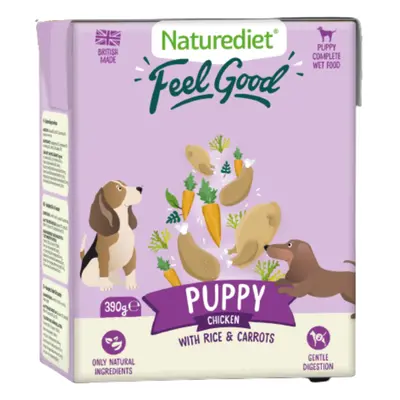 Naturediet Feel Good Puppy - Chicken - Saver Pack: 36 x 390g