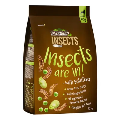 Greenwoods Insects with Potatoes, Peas & Fava Beans - 1.5kg