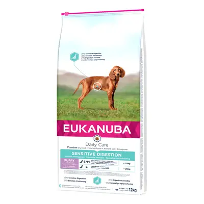 Eukanuba Daily Care Puppy Sensitive Digestion with Chicken & Turkey - Economy Pack: 2 x 12kg