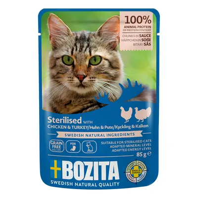 Bozita Sterilised Chunks in Sauce 12 x 85g - Poultry