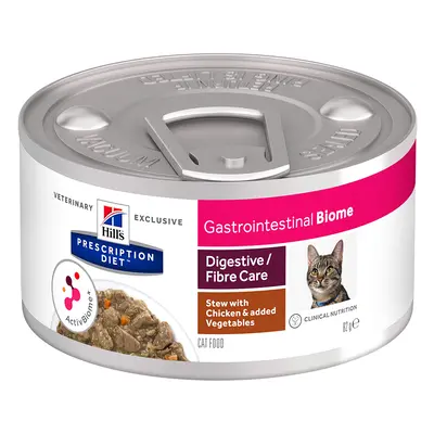 Hill’s Prescription Diet Feline Gastrointestinal Biome Stew - Chicken - Saver Pack: 24 x 82g