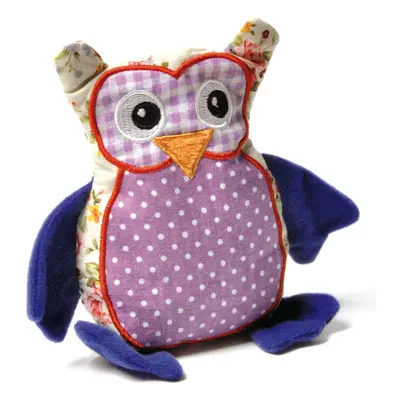 Aumüller Patchwork Owl Cat Toy with Valerian - 1 Toy