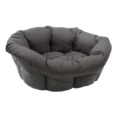 Cover Sofà anthracite for Ferplast basket Siesta Deluxe (without basket) - 6: L 73 x W 55 x H 27