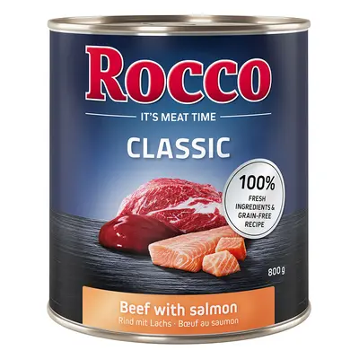 Rocco Classic 6 x 800g - Beef with Salmon