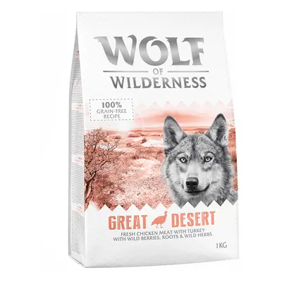 Wolf of Wilderness Adult "Great Desert" - Turkey - Grain-free - 1kg