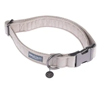 Nomad Tales Blush Collar - Taupe - Size L: 39 - 64 cm Neck Circumference, 25mm Width