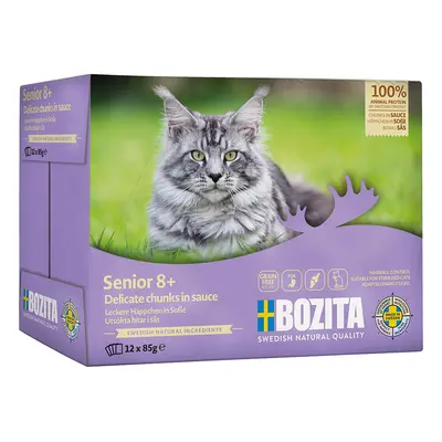 Bozita Morsels in Sauce Senior 8+ Saver Pack 24 x 85g - Extra Chicken