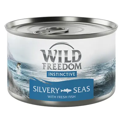 Wild Freedom Instinctive Supplementary Food 6 x 140g - Silvery Seas - Sea Bass