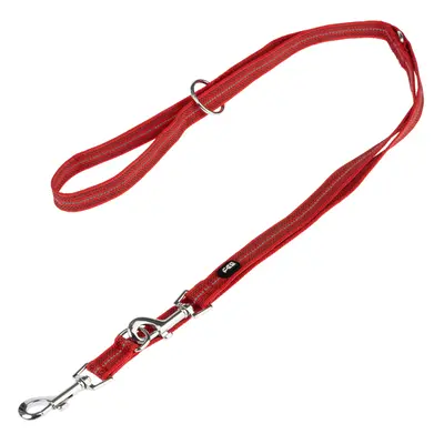 TIAKI Collar Soft & Safe, red - matching leash: 200 cm long, 20 mm wide