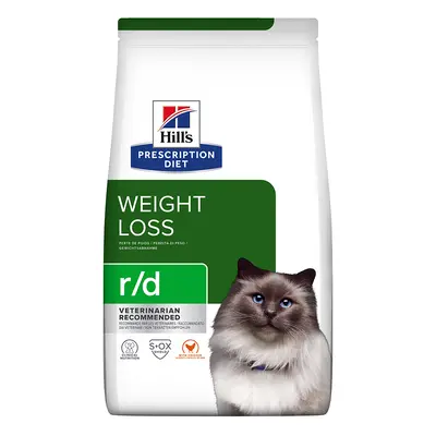 Hill's Prescription Diet Feline Economy Packs - r/d Weight Reduction - Chicken (2 x 3kg)