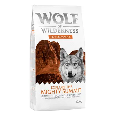 Wolf of Wilderness Economy Pack 2 x 12kg - Explore The Mighty Summit - Performance