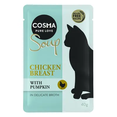 Cosma Soup 12 x 40g - Chicken Breast with Pumpkin