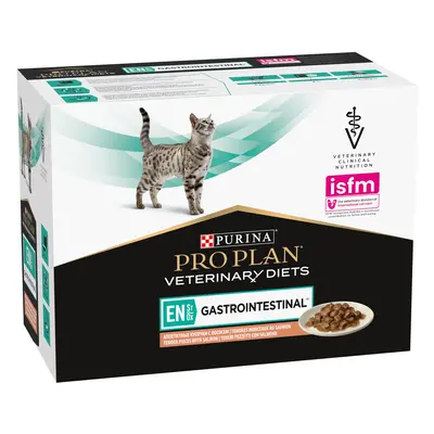 PURINA PRO PLAN Veterinary Diets Feline EN Gastrointestinal - Salmon - Saver Pack: 40 x 85g