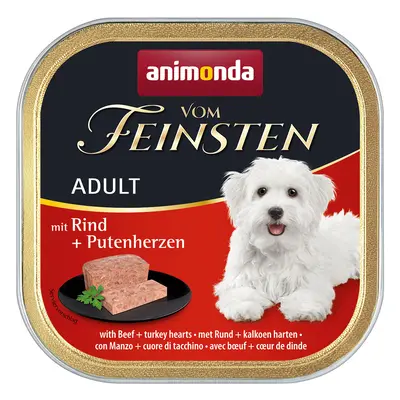 Animonda vom Feinsten Adult Grain-Free 6 x 150g - Beef & Turkey Hearts