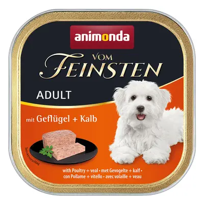 Animonda vom Feinsten Adult Grain-Free Saver Pack 24 x 150g - Poultry & Veal