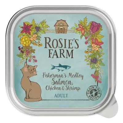 Rosie's Farm Adult Fisherman's Medley with Salmon, Chicken & Shrimp - 16 x 100g (trays)