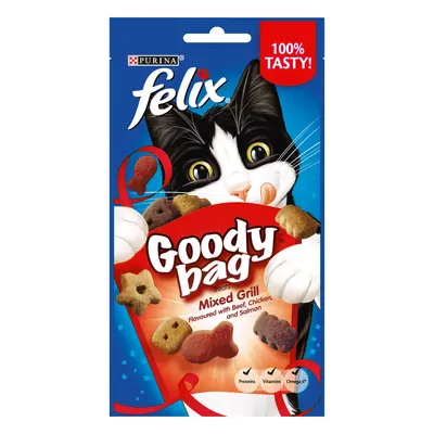 Felix Goody Bag Treats 60g - Saver Pack: 3 x Mixed Grill