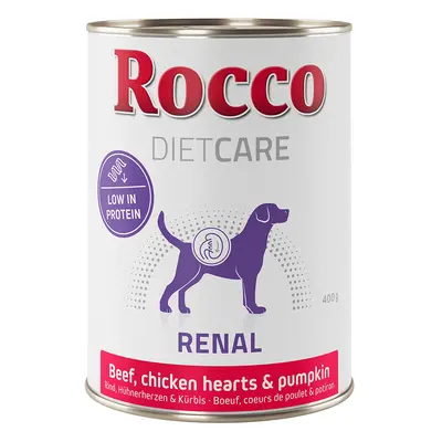 Rocco Diet Care Renal - Beef with Chicken Hearts & Pumpkin - Saver Pack: 24 x 400g