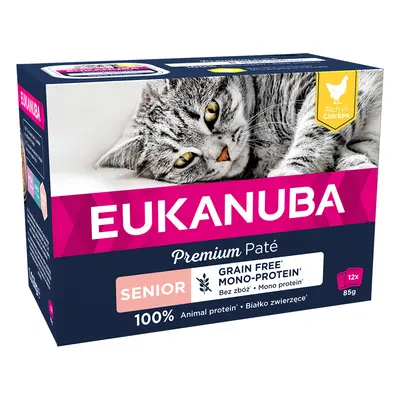 Eukanuba Grain Free Senior - Chicken - Saver Pack: 24 x 85g