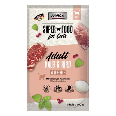 MAC's Cat Pouch 12 x 100g - Veal & Beef