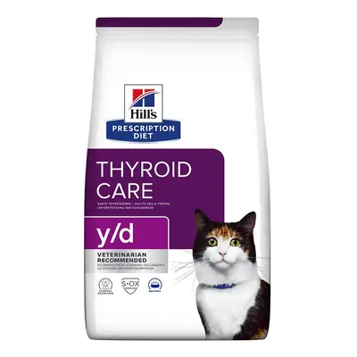 Hill's Prescription Diet Feline Economy Packs - y/d Thyroid Care (2 x 3kg)