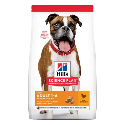 Hill's Science Plan Adult 1-6 Light Medium with Chicken - 14kg