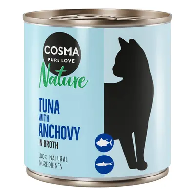 Cosma Nature Saver Pack 12 x 280g - Tuna with Anchovy