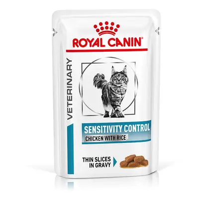 Royal Canin Veterinary Cat – Sensitivity Control Chicken - Saver Pack: 48 x 85g