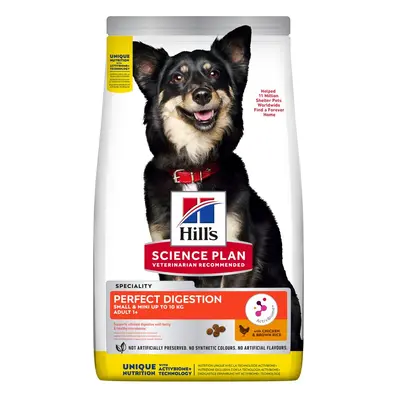 Hill's Science Plan Adult 1+ Perfect Digestion Small & Mini with Chicken - 6kg