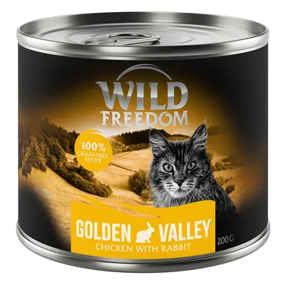 Wild Freedom Adult Saver Pack 12 x 200g - Golden Valley - Rabbit & Chicken