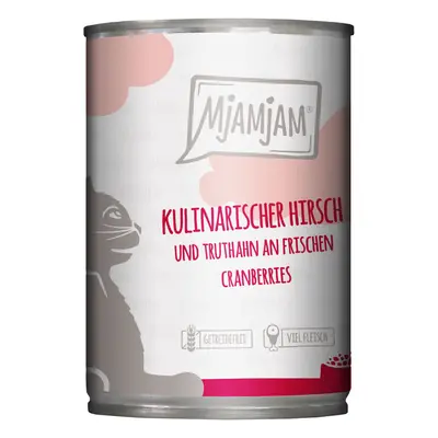 MjAMjAM 6 x 400g - Culinary Venison & Turkey with Fresh Cranberries