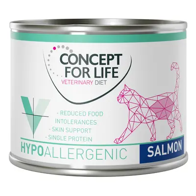 Concept for Life Veterinary Diet Hypoallergenic - Salmon - 6 x 185g