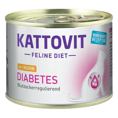 Kattovit Saver Pack 12 x 185g - Diabetes (Blood Sugar) (12 x 185g)