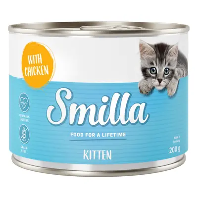 Smilla Kitten 6 x 200g - with Chicken