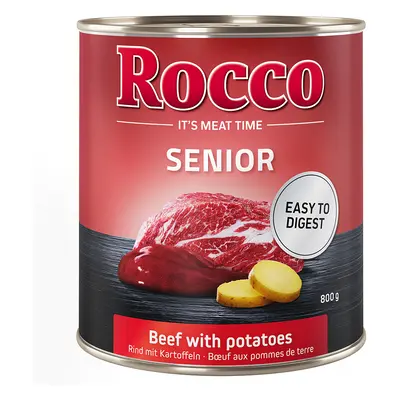 Rocco Senior 6 x 800g - Beef with Potatoes