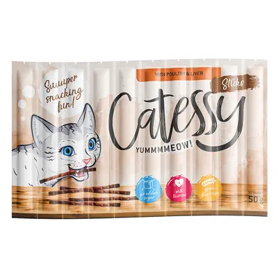 Catessy Sticks Super Saver Pack 150 x 5g - with Poultry & Liver