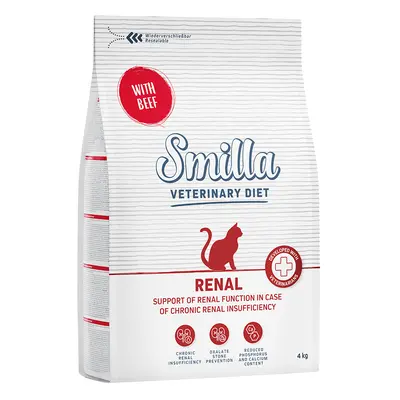 Smilla Veterinary Diet Renal Beef - Economy Pack: 2 x 4kg