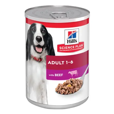 Hill's Science Plan Adult - Beef (6 x 370g)