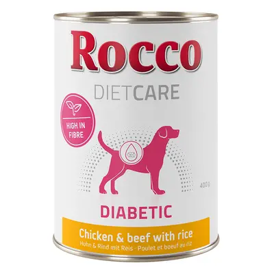 Rocco Diet Care Diabetic - Chicken & Beef with Rice - 6 x 400g