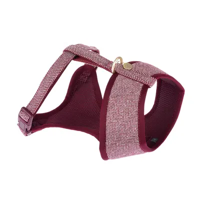 Nomad Tales Calma Harness - Burgundy - Size L: 48 - 72 cm Chest Circumference