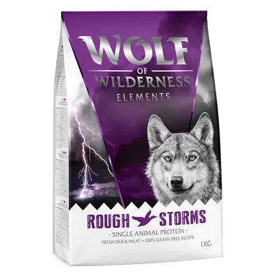 Wolf of Wilderness Sensitive Adult "Rough Storms" - Duck - 5kg