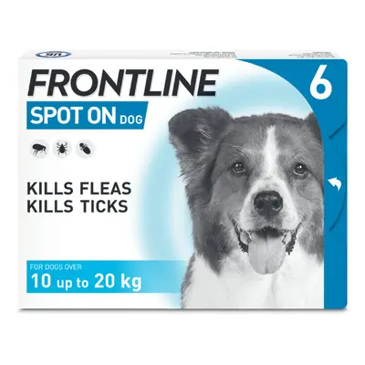 FRONTLINE® Spot On for Dogs - M (10-20kg) - 6 pipettes x 1.34ml