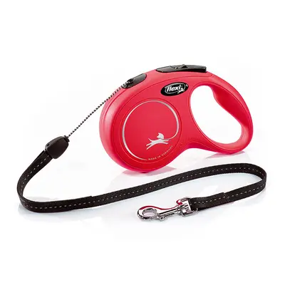 Flexi New Classic rope leash red, 8 m - S: up to 12 kg