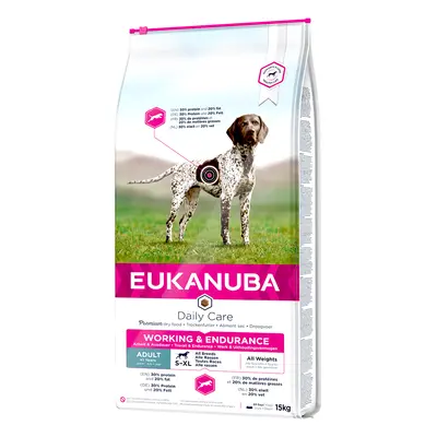 Eukanuba Daily Care Adult Working & Endurance - Economy Pack: 2 x 15kg